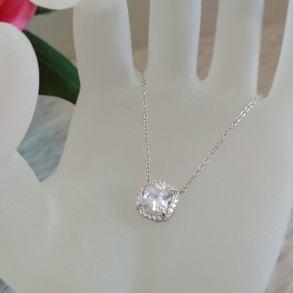 2/$30💕 BNWT Charmed Aroma Adjustable Sterling Silver Necklace - Picture 3 of 6